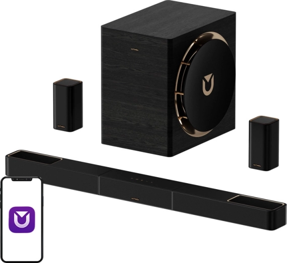 Soundbar Ultimea Skywave X70 cu Dolby Atmos și subwoofer wireless