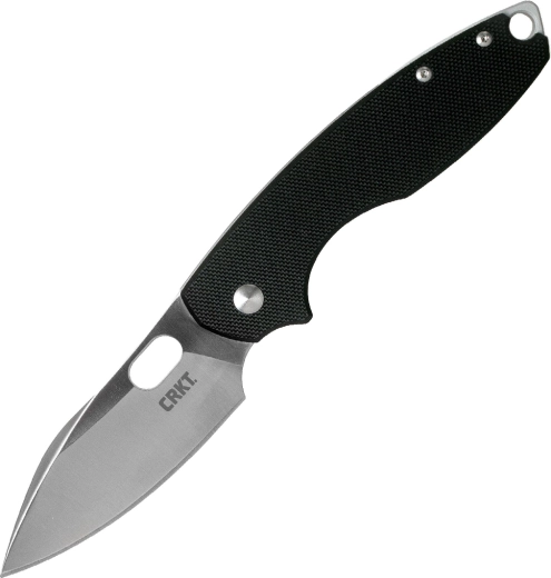 CRKT Pilar III Black cuțit de buzunar 7,5 cm, negru, G10