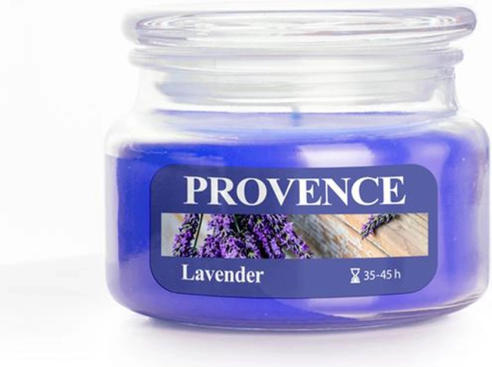 Lumânare parfumată în pahar Provence lavandă 45 de ore