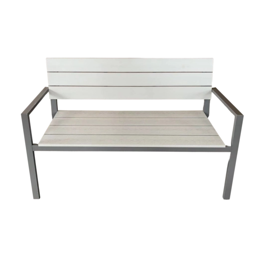 Bancă de grădină Garden line 118 × 54 × 77 cm, gri