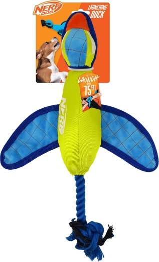 Nerf Dog rață de aport din nailon cu aripi foșnitoare 42 cm