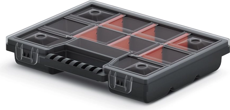 Organizator din plastic Kistenberg cu despărțitoare reglabile NOR 08