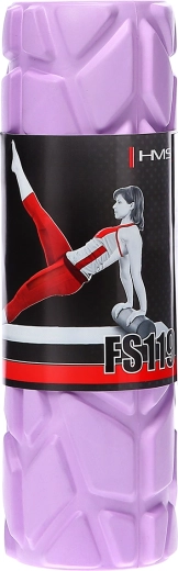 Rolă de masaj din spumă 30 cm mov HMS