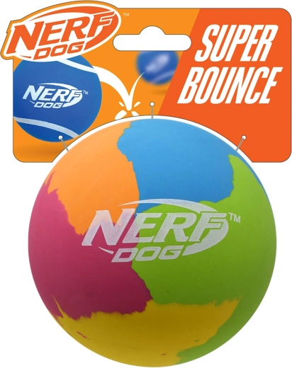 Mingea de cauciuc super săritoare Nerf Dog 9,5 cm