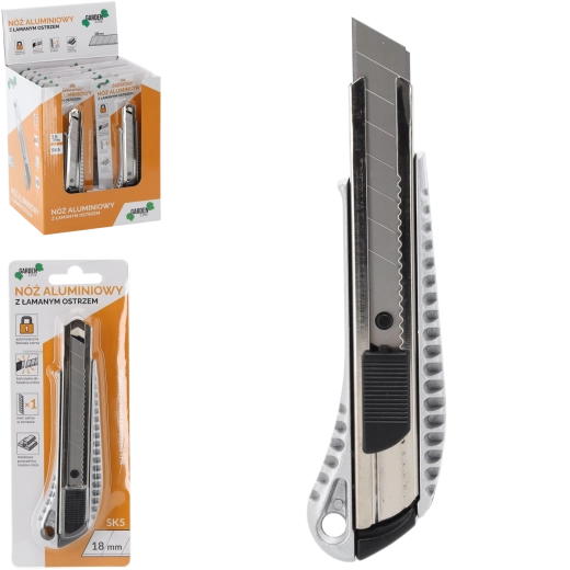 Cutter cu lame segmentabile din aluminiu 18 mm