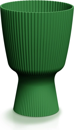 Ghiveci Milly Round 18,8 cm verde închis