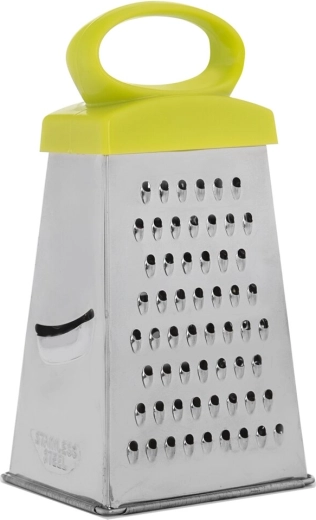 Răzătoare cu patru fețe din inox, cu elemente din plastic