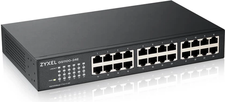 Zyxel GS1100-24E switch gigabit neadministrat cu 24 de porturi