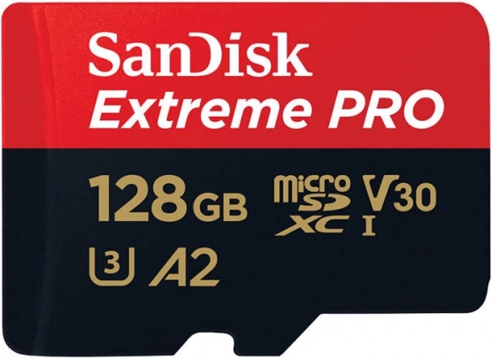 Card de memorie SanDisk Extreme Pro microSDXC 128 GB A2 V30