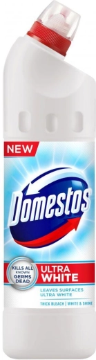 Domestos WC 24H White & Shine dezinfectant și detergent 750 ml