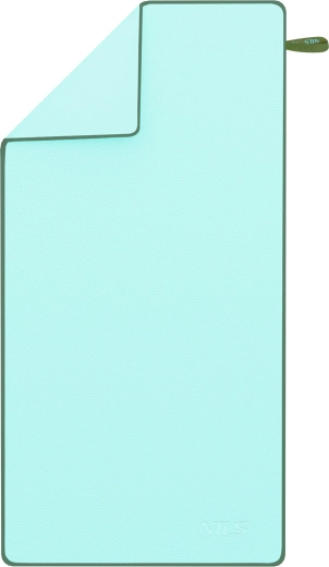 Prosop din microfibră cu uscare rapidă NILS NCR13, verde/verde închis