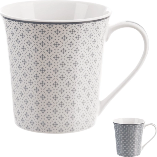 Cană din porțelan cu decor 0,4 l (mix)