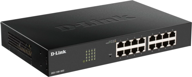D-Link switch smart DGS-1100-16V2 16× gigabit ethernet