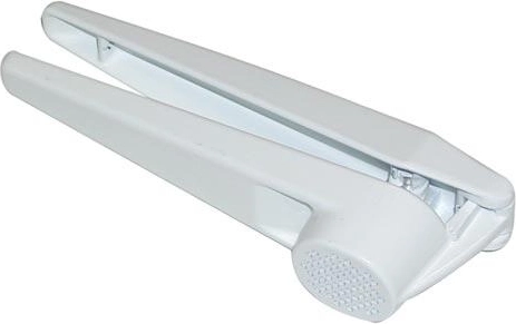 Presă de usturoi LUX COLOR 15 cm, metalică, mix de culori