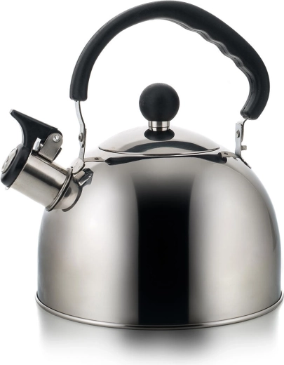 Ceainic fluierător din inox BRAGA 2 l