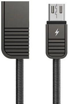 Remax RC-088m Linyo cablu de date micro USB, negru