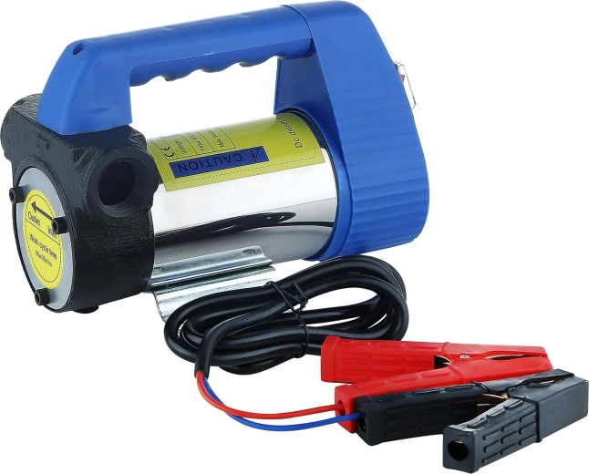 Pompă electrică 12V pentru aspirarea și transferul motorinei și uleiului
