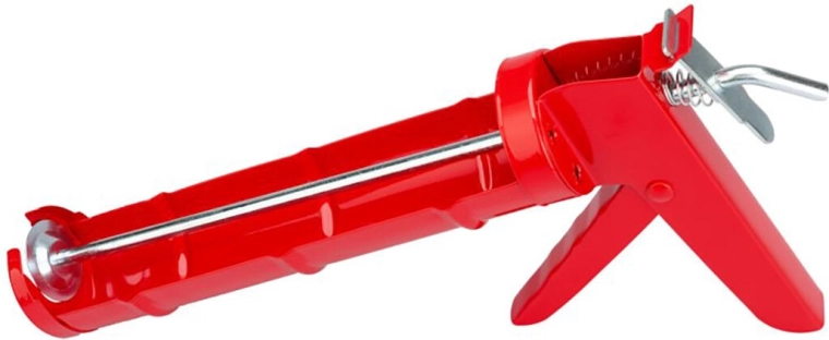 Pistolă metalică semideschisă pentru extrudarea cartușelor de 310 ml