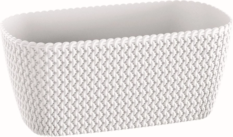 Jardinieră Splofy Case 39,7 cm albă