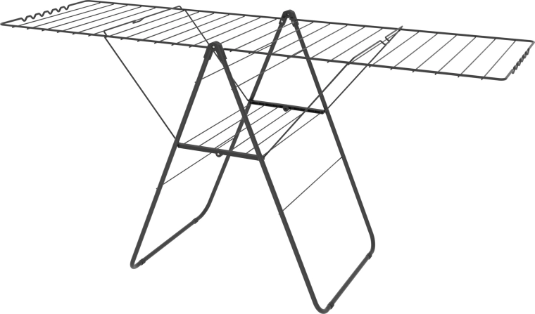 Uscător de rufe pliabil 25 m, negru