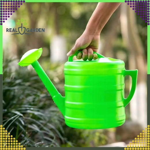 Stropitoare de grădină 7 l, ovală, cu sită de udare, din plastic