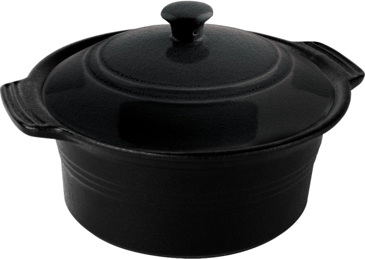 Vas rotund pentru copt Lamart Cera cu capac, 2,3 l