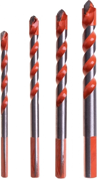 Set de burghie universale 4 buc. 6 - 12 mm