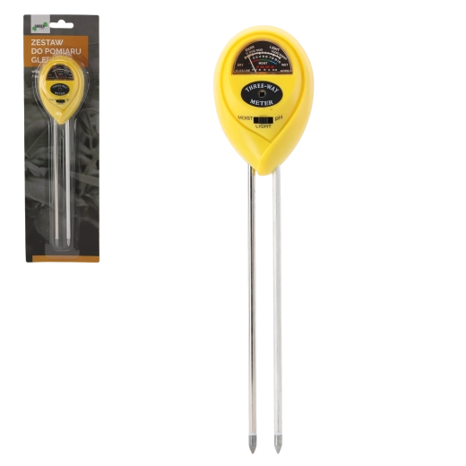 Set 3‑în‑1 pentru măsurarea solului