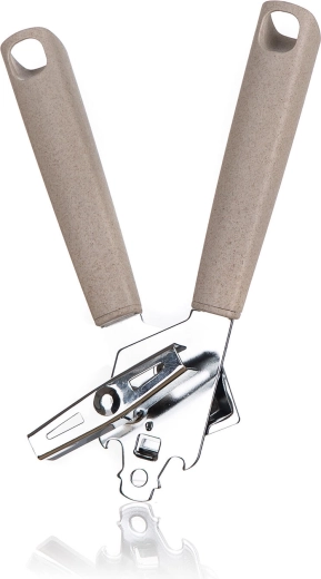 Deschizător manual de conserve Natural, inox și PP, 21 × 4,5 cm