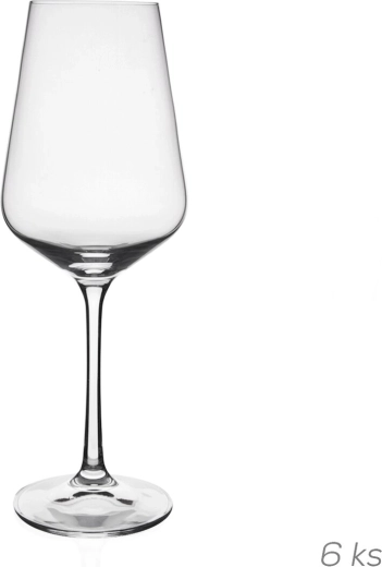 Pahar de vin Sandra 0,45 l (6 buc.)