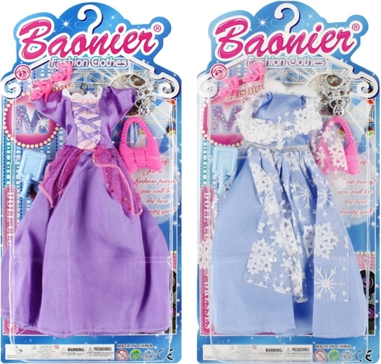 Set de haine pentru păpușă cu accesorii - 1 bucată