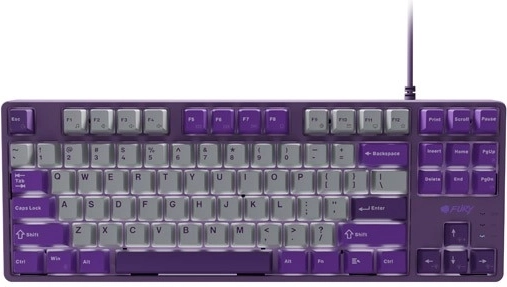 Fury Kanabo K2 tastatură mecanică de gaming US, gri‑mov