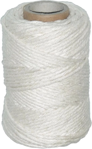 Sfoară din bumbac 70 m, 100 g, albă