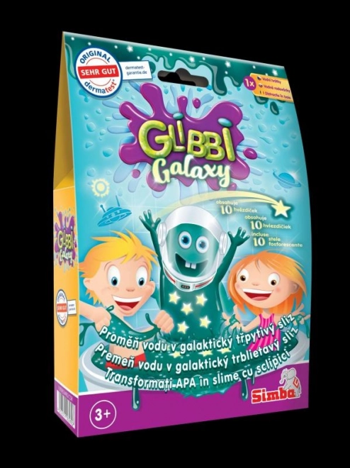 Glibbi Galaxy Slime cu steluțe