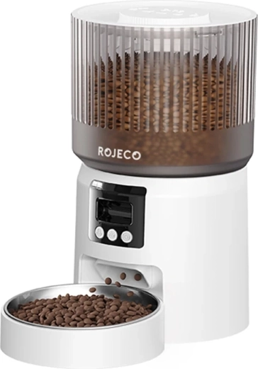 Distribuitor automat de hrană Rojeco cu cameră 1080p