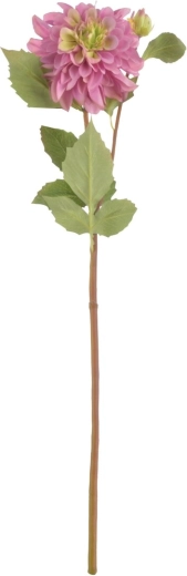 Floare artificială dahlie roz 60 cm