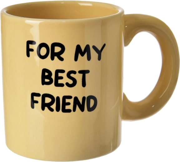 Cană ceramică amuzantă „Best Frend”