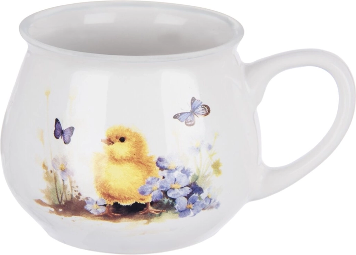 Cană ceramică Pui de primăvară 300 ml
