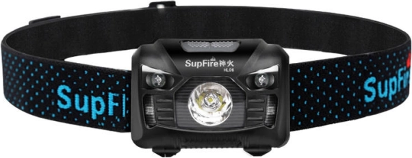 Lampă frontală SUPERFIRE HL06, 500 lm, încărcare USB