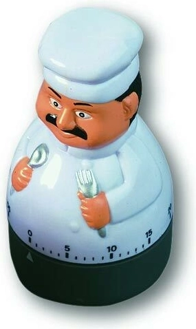 Cronometru de bucătărie TFA în formă de bucătar