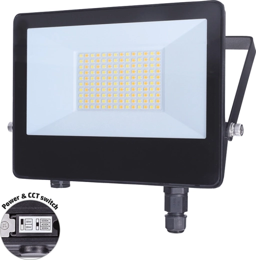 Solight reflector LED TOP 50 W cu comutator de putere și 3CCT, IP65