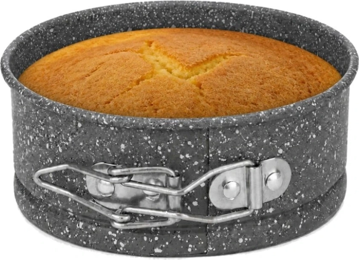 Tavă de copt pentru tort, detașabilă, Orion Grande, cu suprafață granit, 12 cm