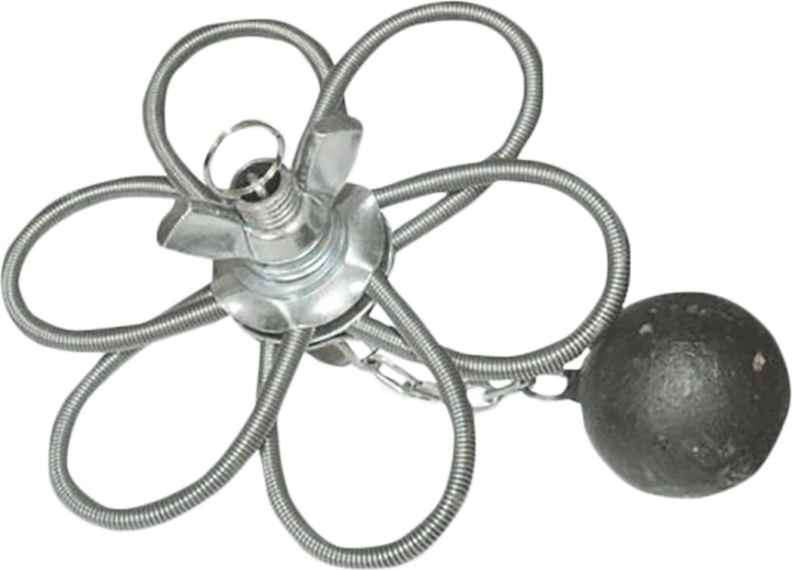 Rozetă de coș reglabilă 200 mm cu 6 arcuri și greutate