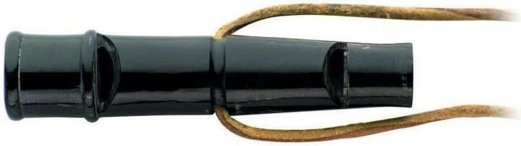 Herbertz fluier pentru câini din corn de bivol 8 cm
