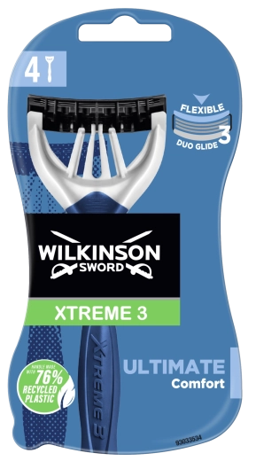 Wilkinson Xtreme3 Ultimate Plus aparate de ras de unică folosință (4 buc.)