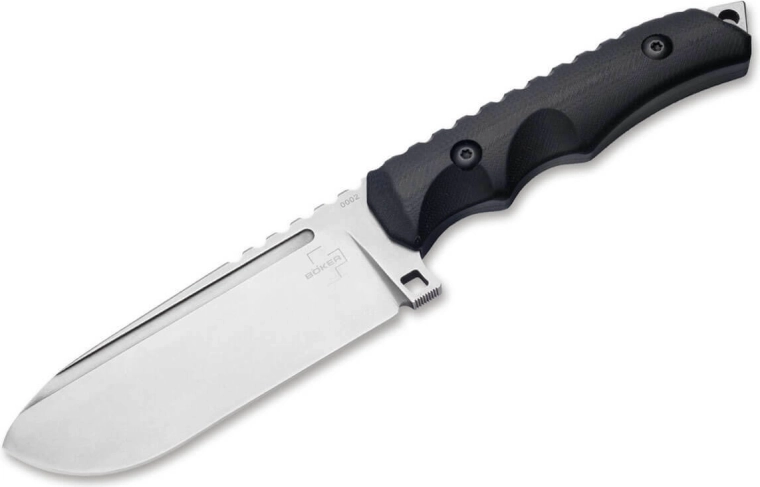 Cuțit de exterior Böker Plus Hermod 2.0, D2, G10, toc Kydex