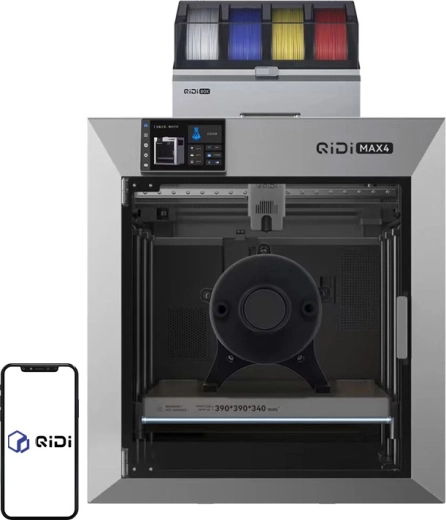 QIDI Max 4 Combo imprimantă 3D închisă