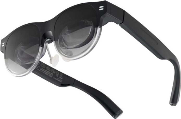 Ochelari pentru realitate augmentată AirVision M1 cu OLED, USB‑C și difuzoare integrate – negri