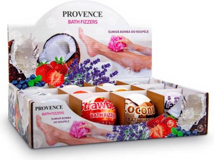 BOMBĂ EFERVESCENTĂ PENTRU BAIE 180 g – arome asortate