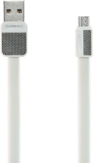 Remax Platinum cablu de date microUSB 1 m alb